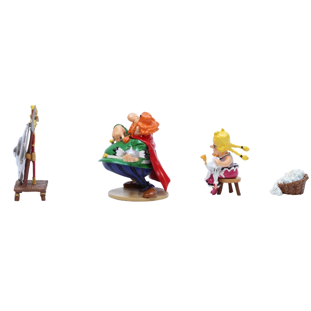 Figurine Pixi - Astérix Abraracourcix et bouclier miroir 2392 - secondaire-2