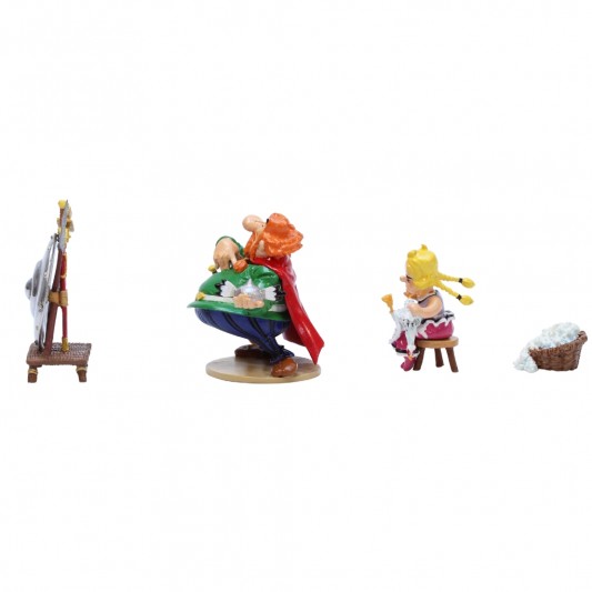 Figurine Pixi - Astérix Abraracourcix et bouclier miroir 2392 - secondaire-2