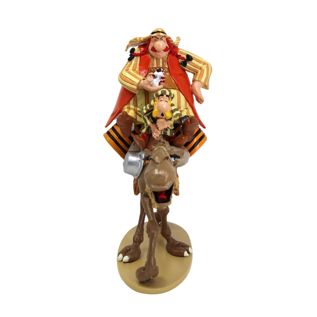Figurine de collection Plastoy Astérix Obélix tenant Idéfix 60502 (2015