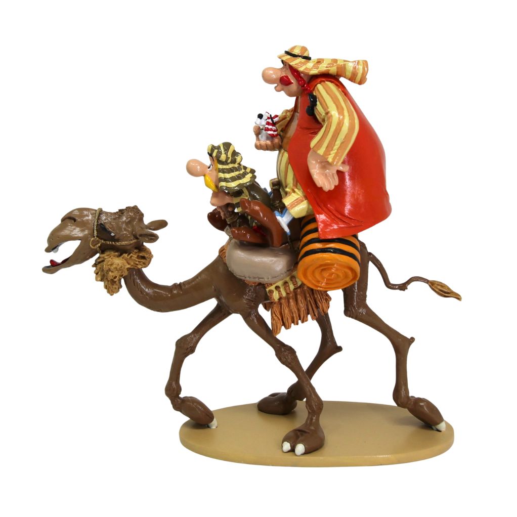 Figurine Astérix et Obélix sur le dromadaire - secondaire-4