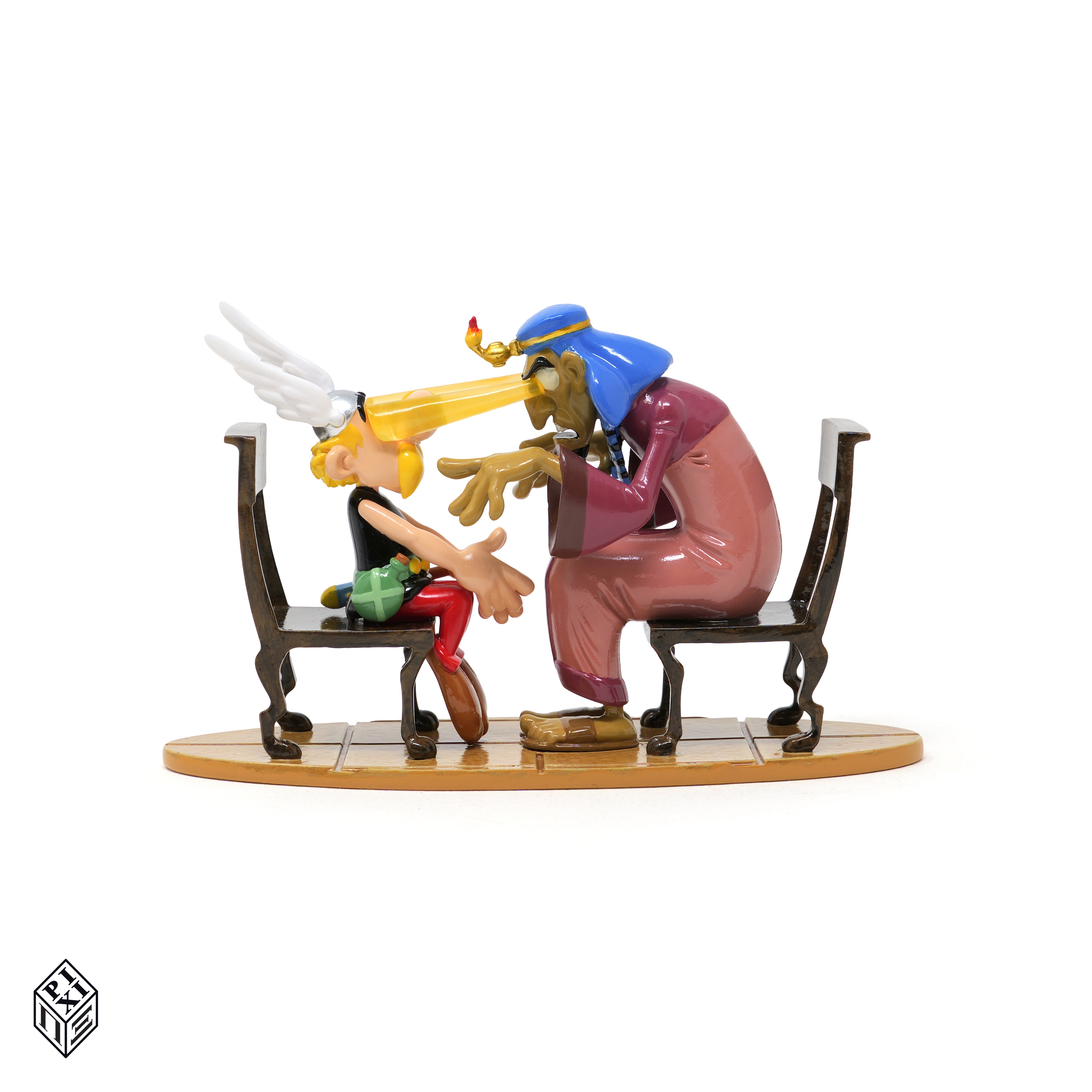 Figurine Pixi Astérix hypnotisé par le mage Iris - secondaire-1