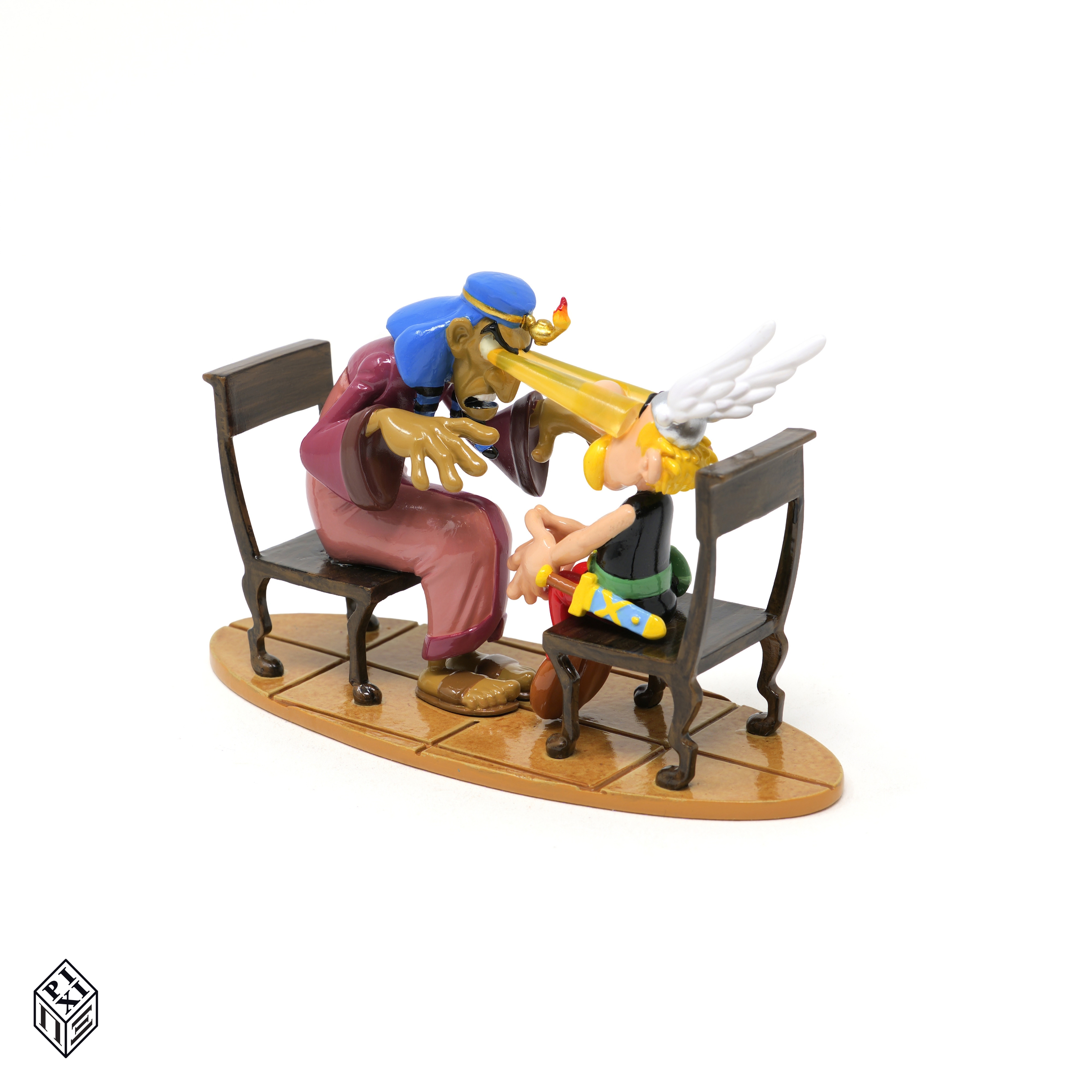 Figurine Pixi Astérix hypnotisé par le mage Iris - secondaire-7