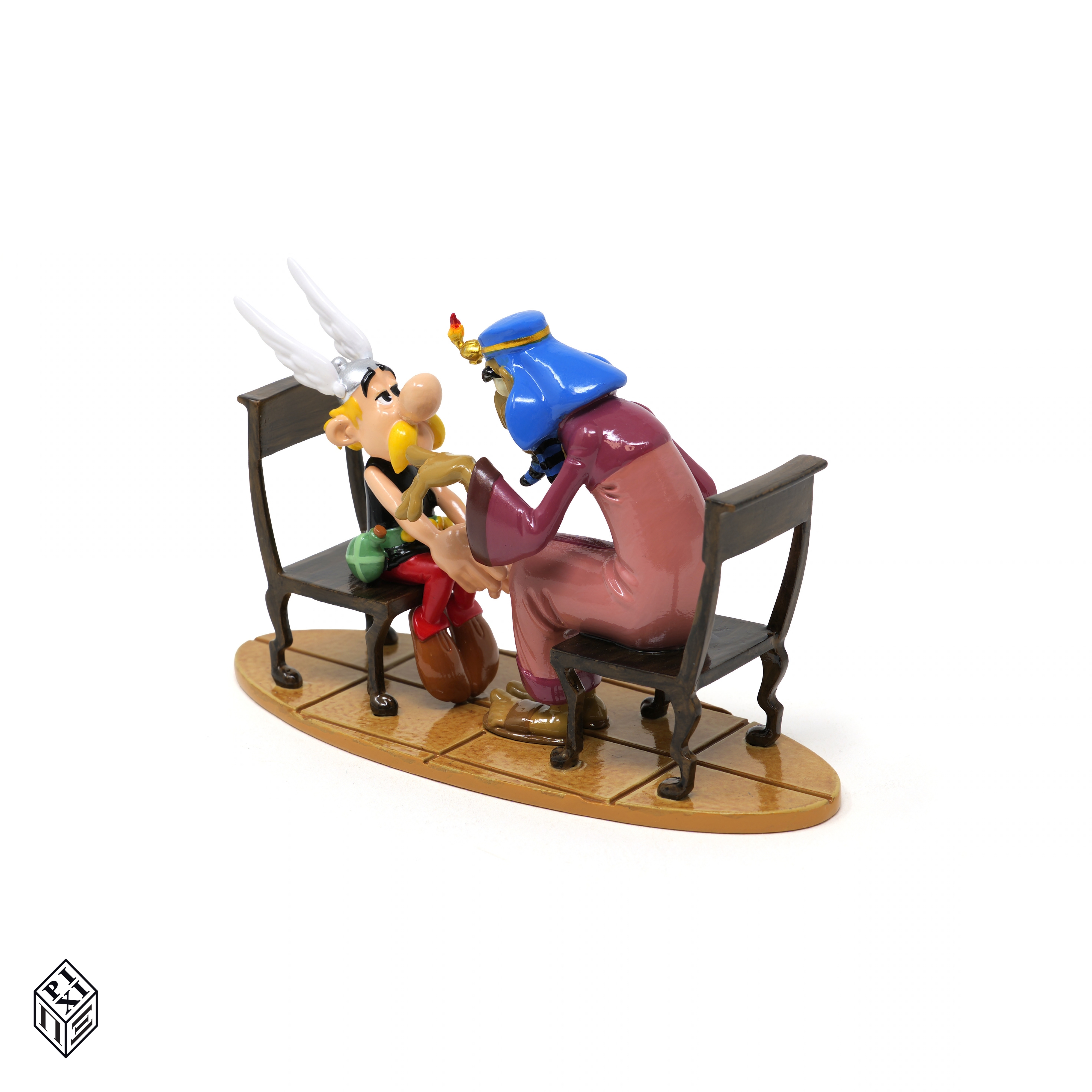 Figurine Pixi Astérix hypnotisé par le mage Iris - secondaire-8