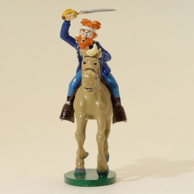 Figurine Pixi Les Tuniques Bleues, Capitaine Stark chargeant - secondaire-4