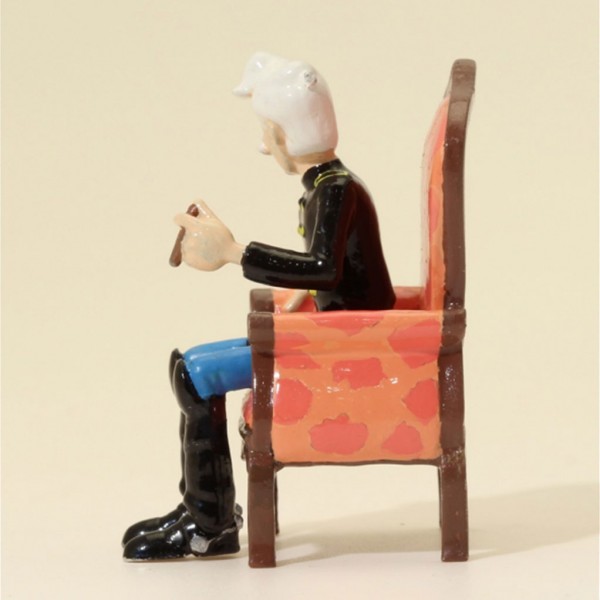 Figurine Pixi Les Tuniques Bleues, Général Alexander dans son fauteuil