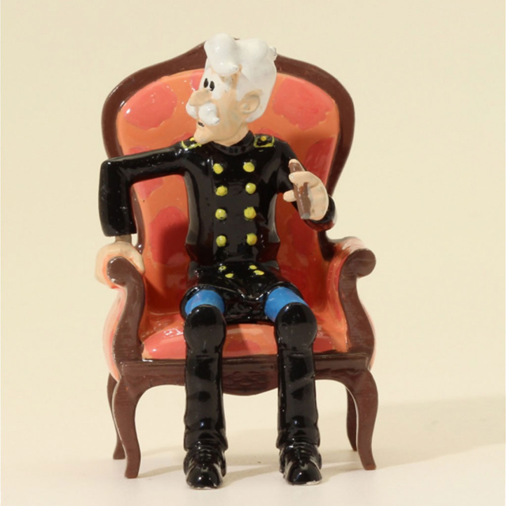 Figurine Pixi Les Tuniques Bleues, Général Alexander dans son fauteuil - secondaire-3