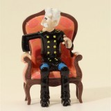 Figurine Pixi Les Tuniques Bleues, Général Alexander dans son fauteuil