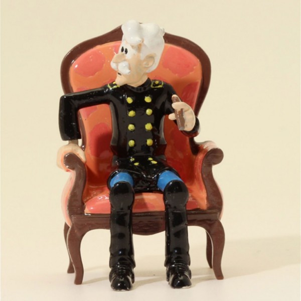 Figurine Pixi Général Alexandre dans son fauteuil