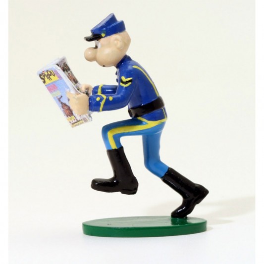 Figurine Pixi Les Tuniques Bleues, Blutch & Chesterfield la pub Spirou - secondaire-2