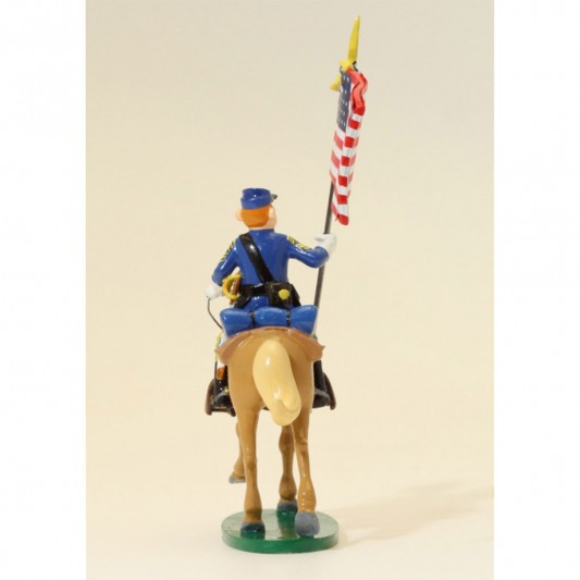 Figurine Pixi Les Tuniques Bleues, Chesterfield porte drapeau - secondaire-2