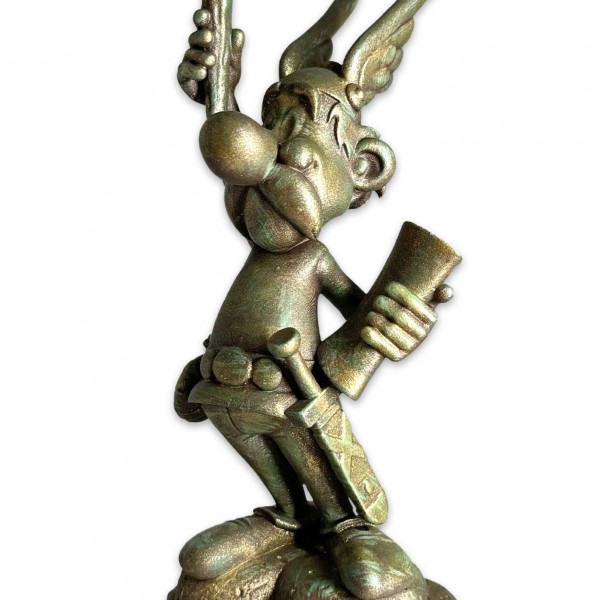 Figurine bronze Astérix : Liberty enlightening the world, Atelier Pixi