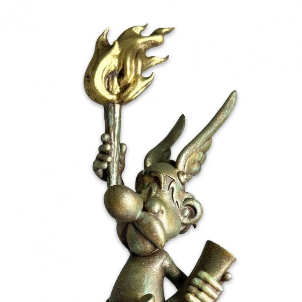 Figurine bronze Astérix : La liberté éclairant le Monde, Atelier Pixi
