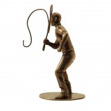 Figurine Pixi Bronze Olrik au fouet