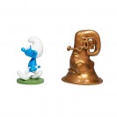 Figurine Pixi Origine - Le Schtroumpf et le tuba - secondaire-3