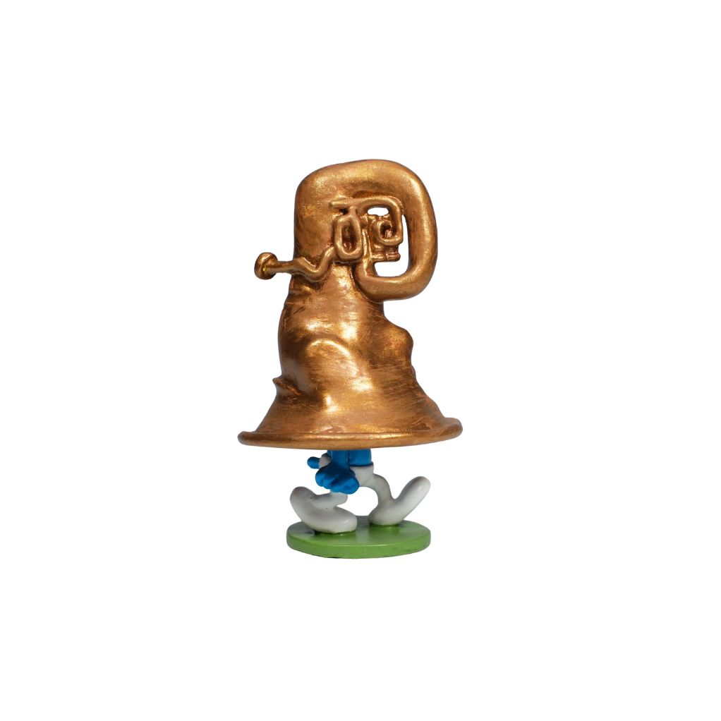 Figurine Pixi Origine - Le Schtroumpf et le tuba - secondaire-5