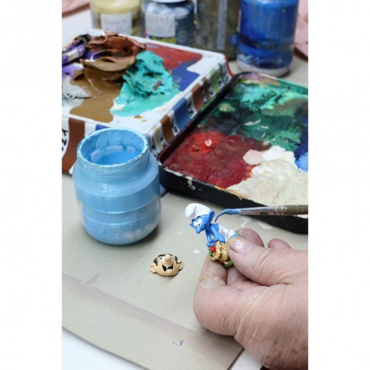 Figurine Pixi Origine - Schtroumpf déguisé en Gargamel - secondaire-10