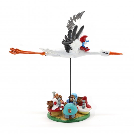 Figurine Pixi - Le Grand Schtroumpf et la Cigogne - secondaire-1