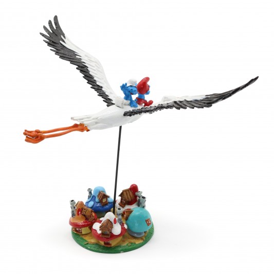 Figurine Pixi - Le Grand Schtroumpf et la Cigogne - secondaire-3