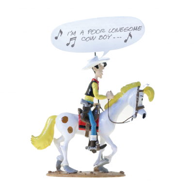 Figurine Pixi Origine Lucky Luke "I'm a poor lonesome cowboy" - secondaire-1