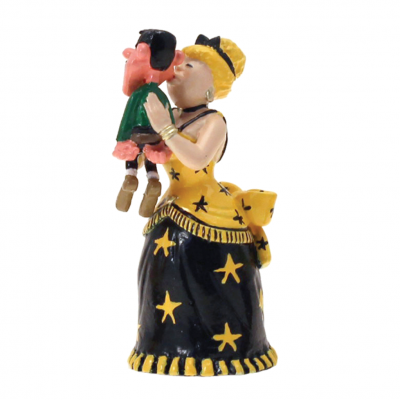 Figurine Pixi Origine Lucky Luke Lulu Carabine embrassant Joe Dalton - secondaire-1