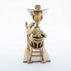 Figurine bronze, Lucky Luke se balance, atelier Pixi - secondaire-6