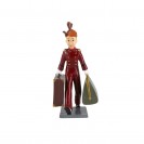 Figurine Spirou marchant valise - secondaire-1