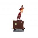Figurine Spirou marchant valise - secondaire-3