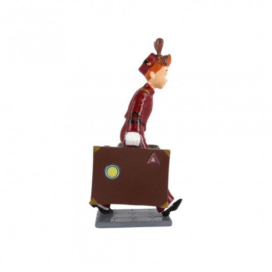 Figurine Spirou marchant valise - secondaire-3