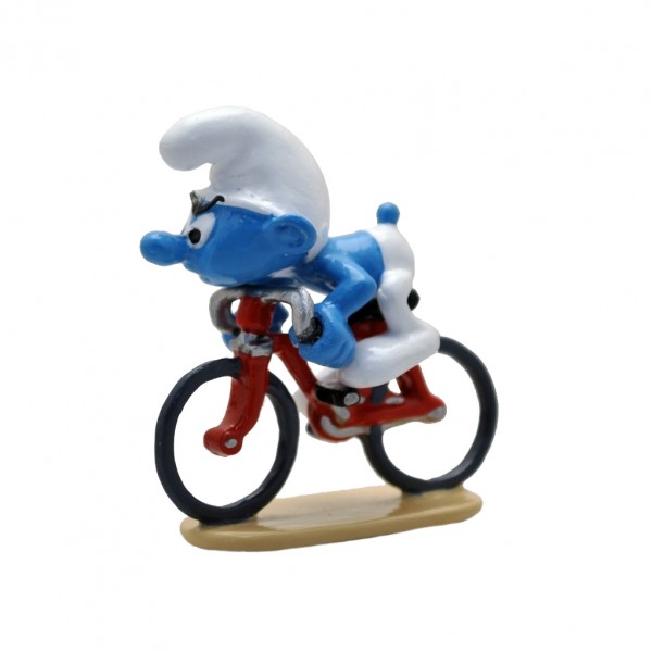 Figurine Pixi Cyclist Smurf