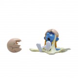 Figurine Pixi Grouchy Smurf and the broken egg