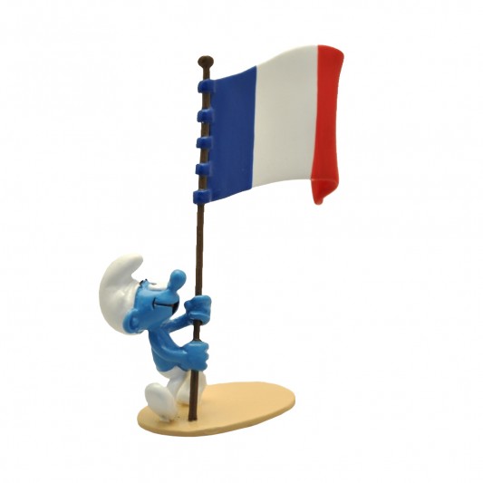 Le Schtroumpf porte-drapeau français - Pixi Origines III - secondaire-2