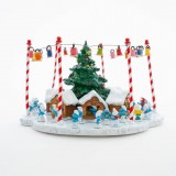 The Smurfs figurines, The Christmas market by Pixi Mini