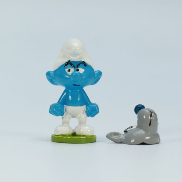 Pixi Origine Figurine, The costumed Smurfs, The bug bad Smurf