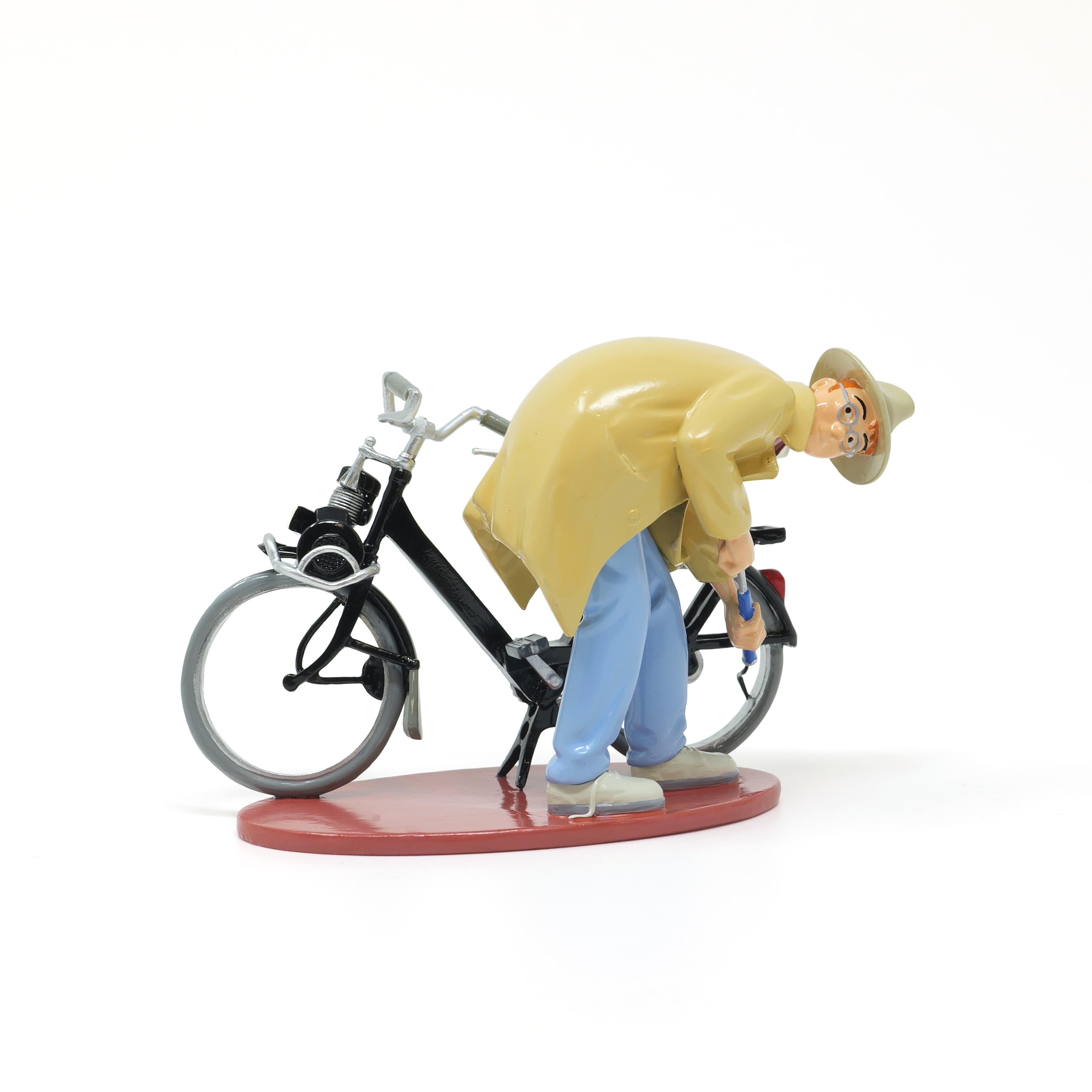 Figurine Jérôme K et le solex crevé - secondaire-2