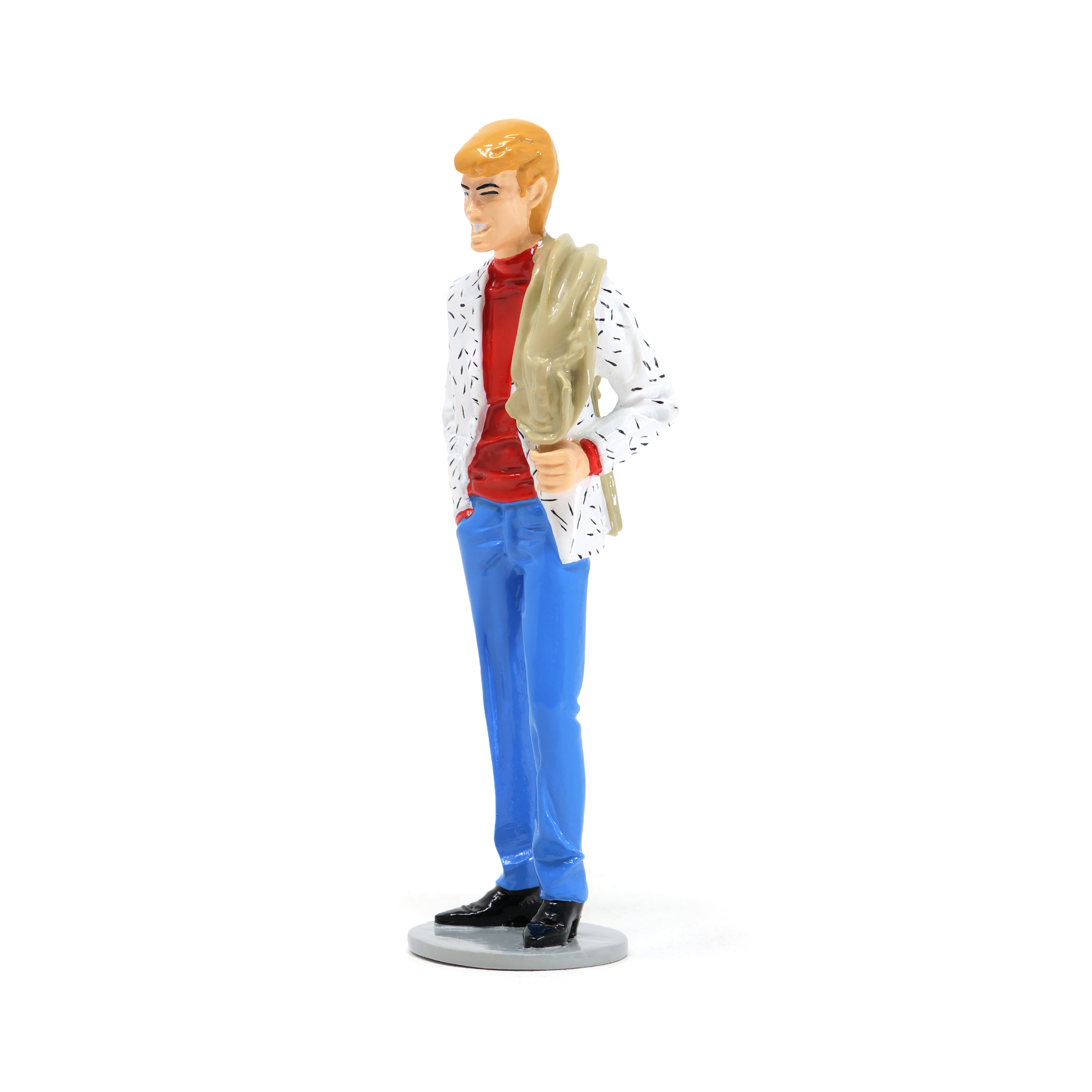 Figurine Pixi Ric Hochet veste sur l'épaule - secondaire-1