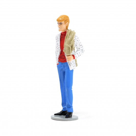 Figurine Pixi Ric Hochet veste sur l'épaule - secondaire-1