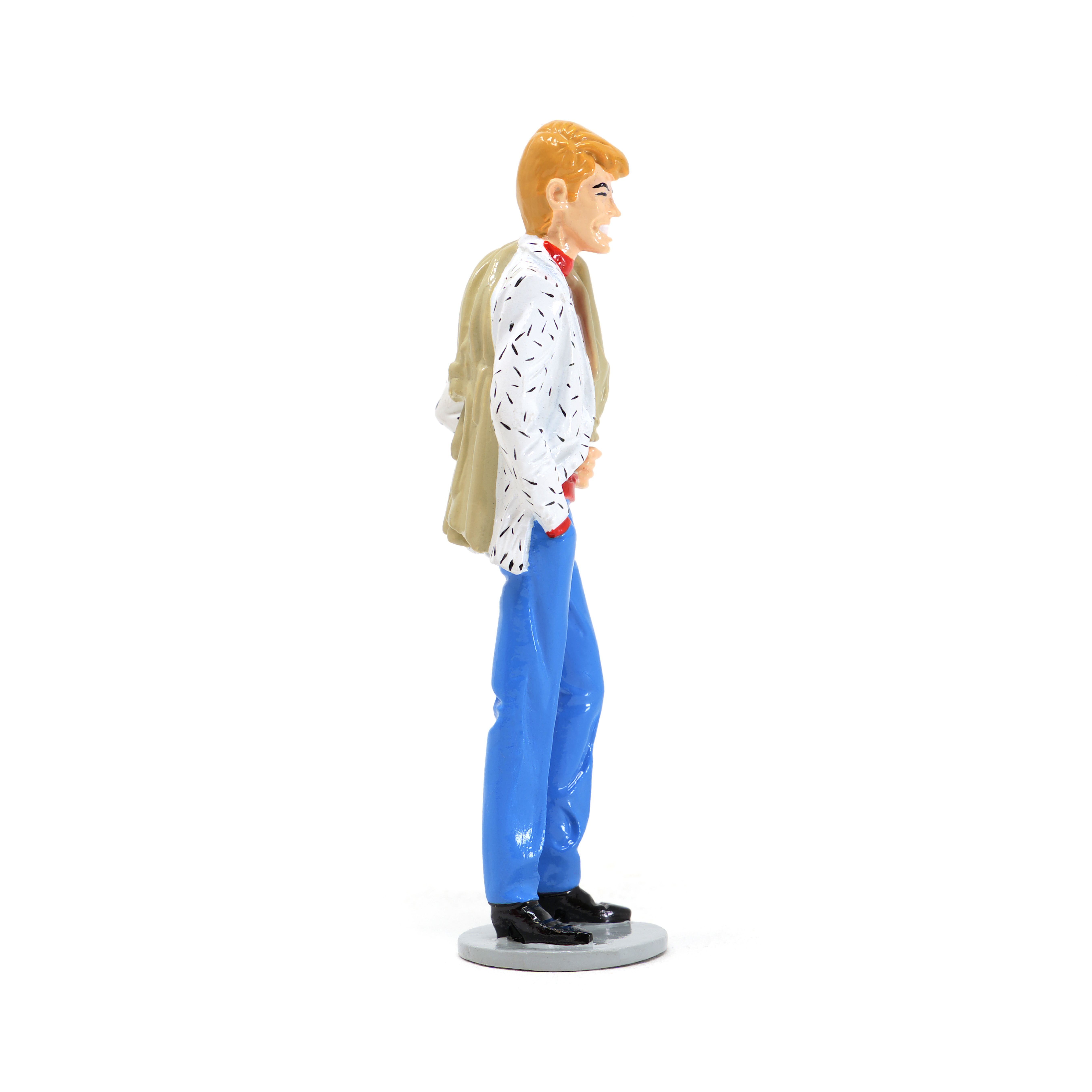 Figurine Pixi Ric Hochet veste sur l'épaule - secondaire-2