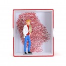 Figurine Pixi Ric Hochet veste sur l'épaule - secondaire-4