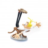 Figurine Fantasio and the latex chair by Pixi Origines