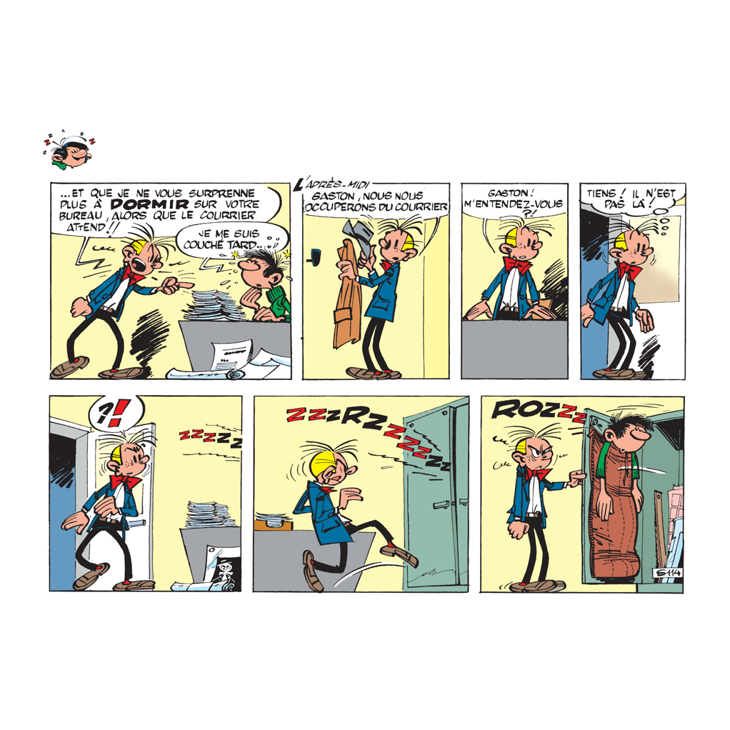 L Armoire Speciale Sieste Gaston Lagaffe Pixi Origines Figurines Chez Pixi A L Achat Dans La Serie Gaston Sur 9ᵉ Store