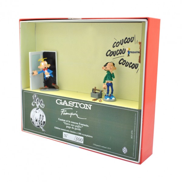 Le coucou Fantasio - Gaston Lagaffe - Collection Boîte