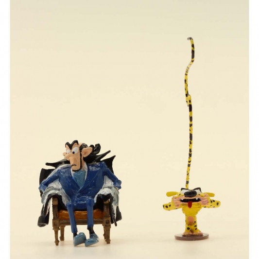 Figurine Pixi Le Marsupilami et Zorglub : la grimace - secondaire-1