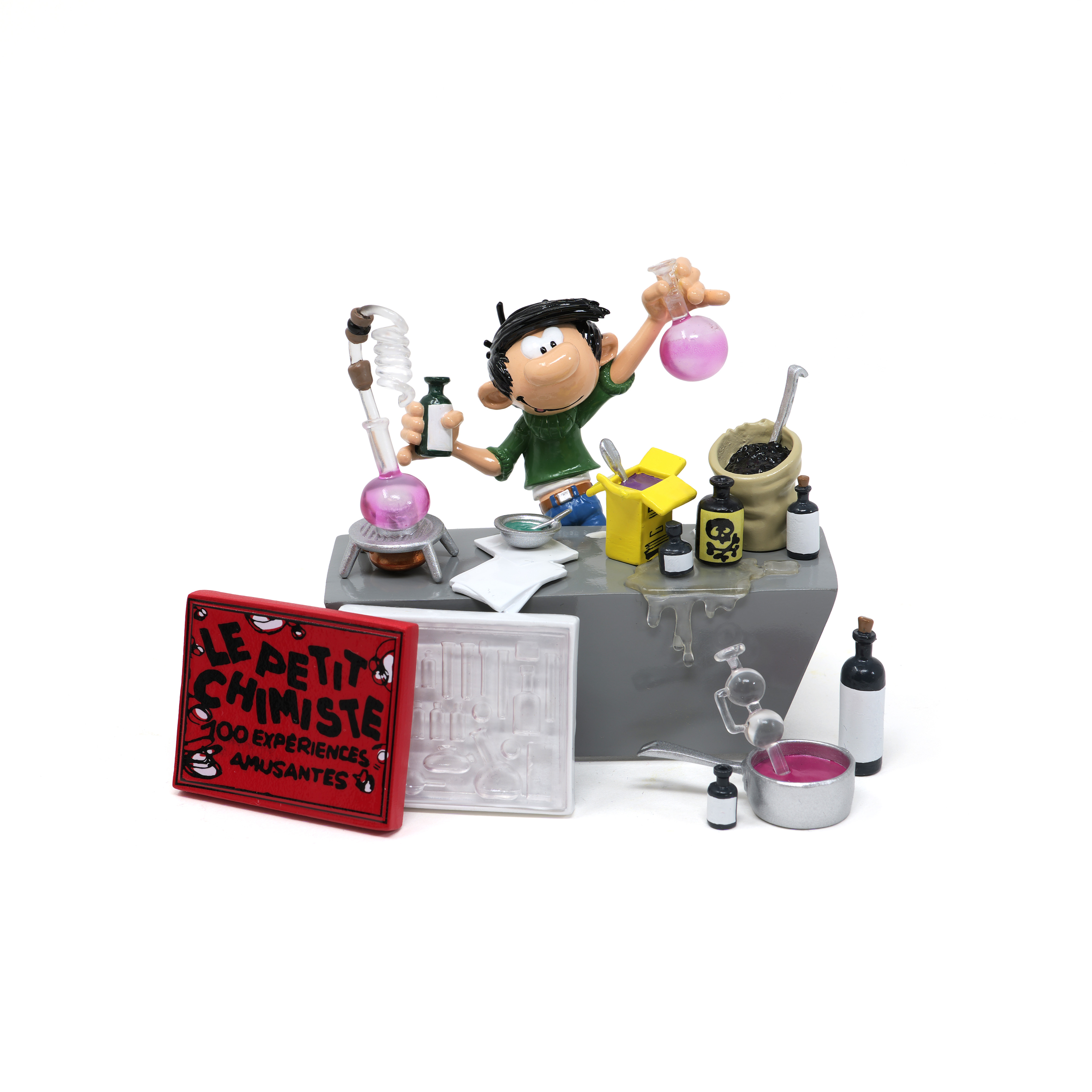 Figurine Pixi Gaston Petit Chimiste - secondaire-7