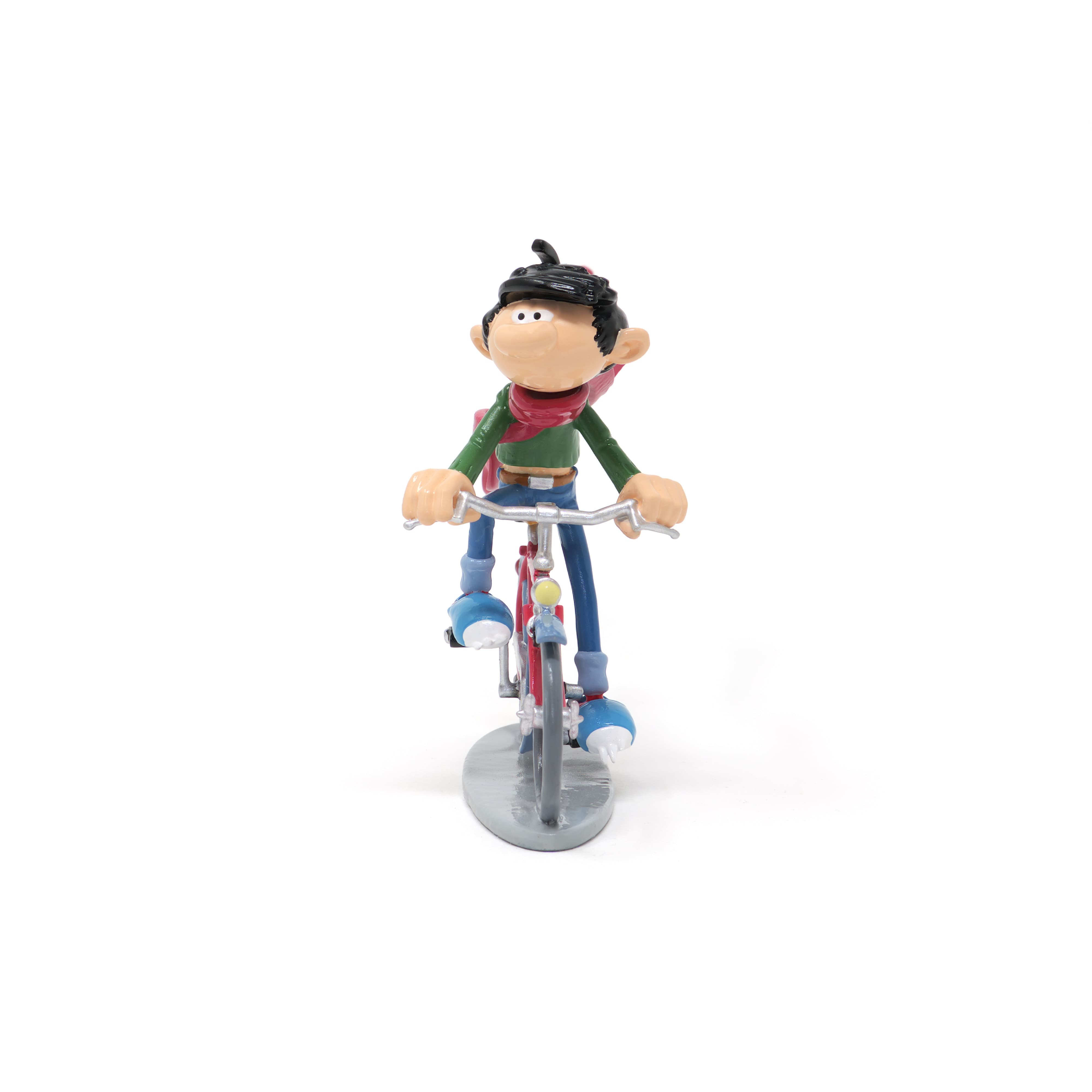 Figurine Pixi - Gaston écharpe vélo delaf - secondaire-4