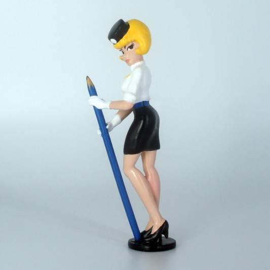 Figurine Pixi - Natacha et son crayon - secondaire-3