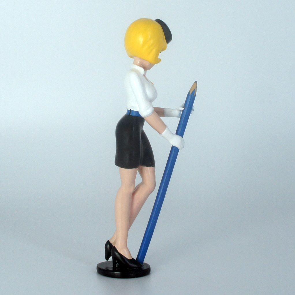 Figurine Pixi - Natacha et son crayon - secondaire-5