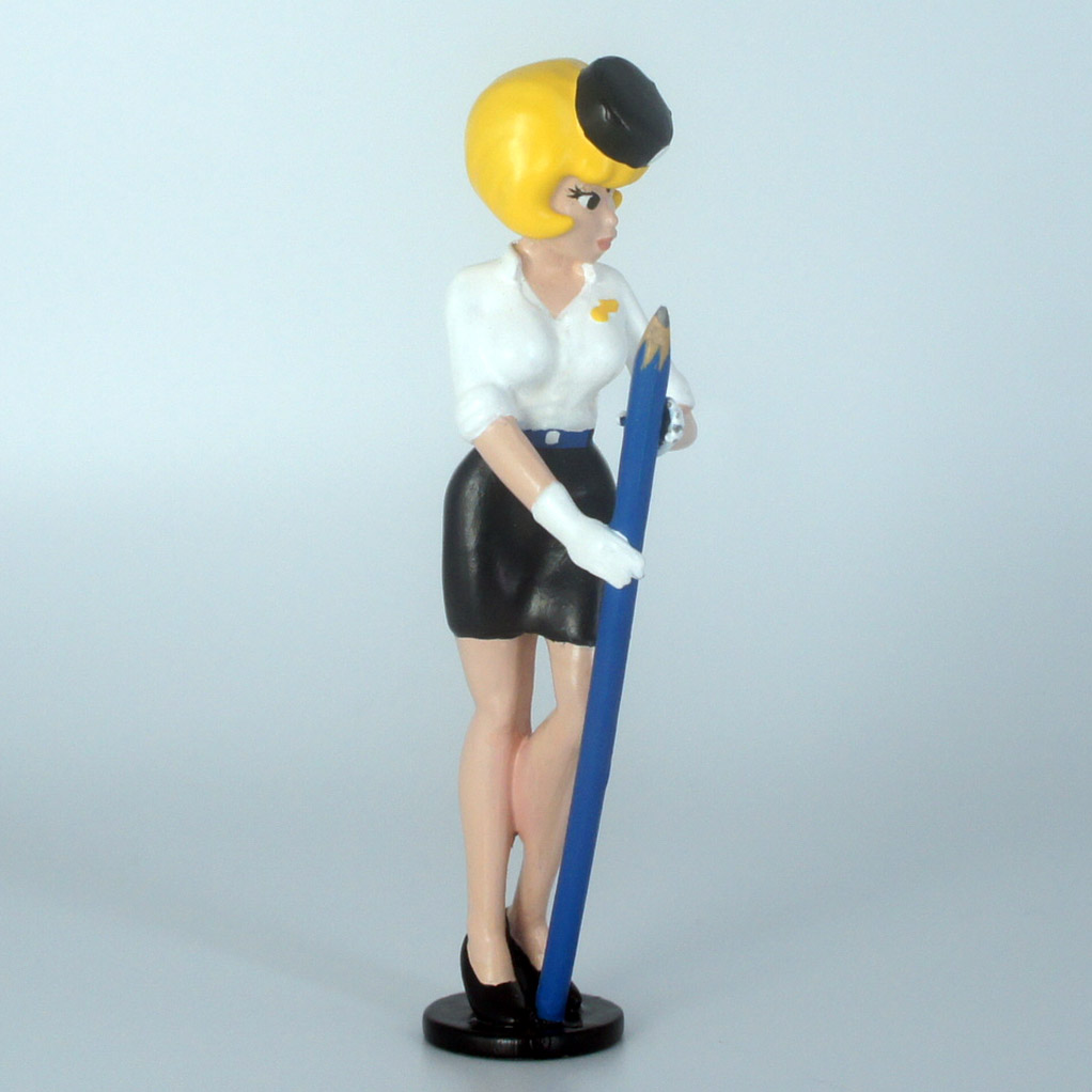 Figurine Pixi - Natacha et son crayon - secondaire-6
