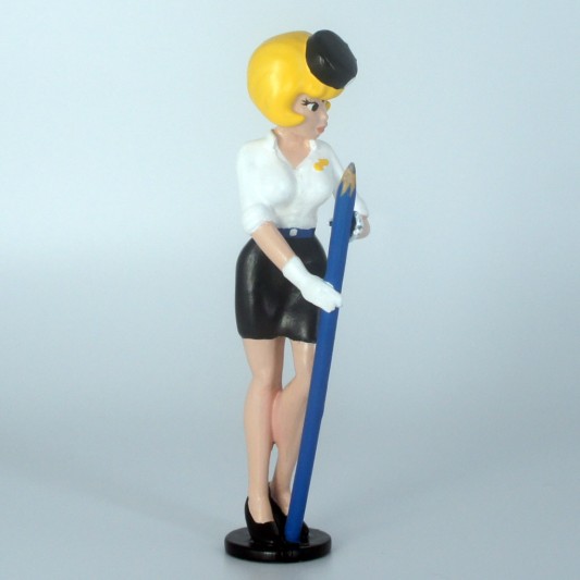 Figurine Pixi - Natacha et son crayon - secondaire-6
