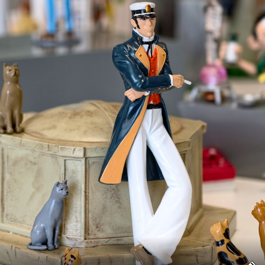 Figurine Pixi Corto Maltese et les chats - secondaire-6