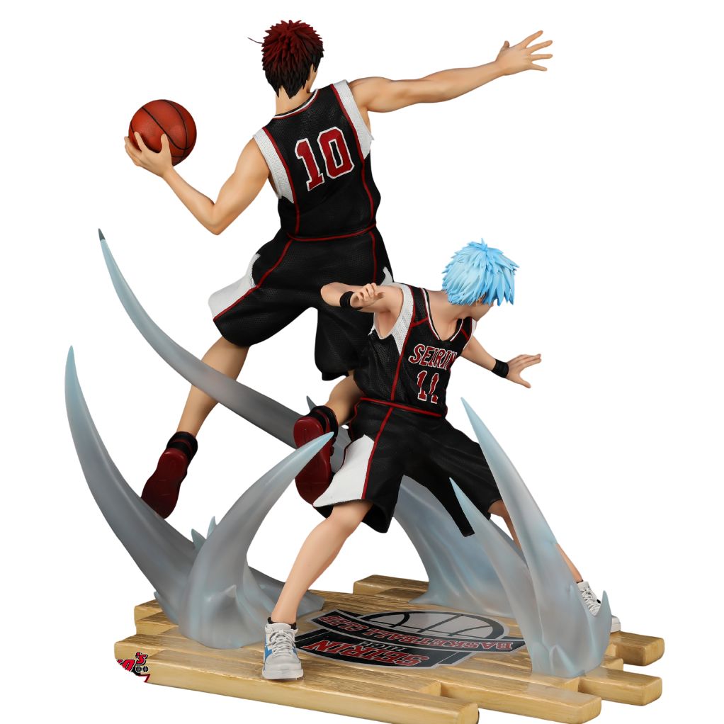 Figurine Tetsuya Kuroko & Taiga Kagami - Version maillot noir - secondaire-2